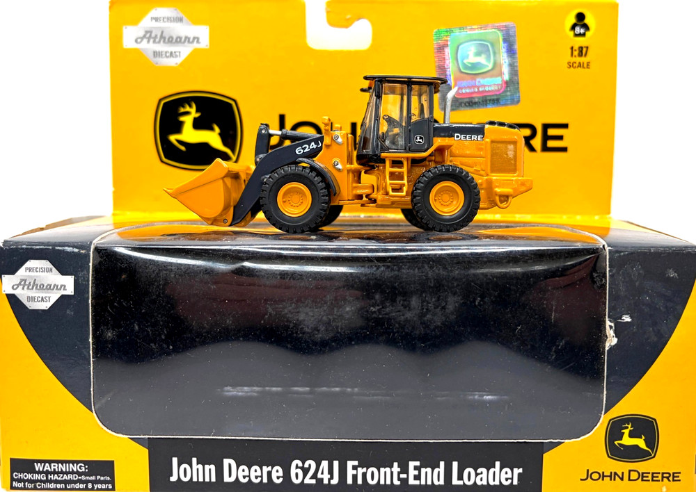 HO ATHEARN 77092 JOHN DEERE 624J FRONT END LOADER