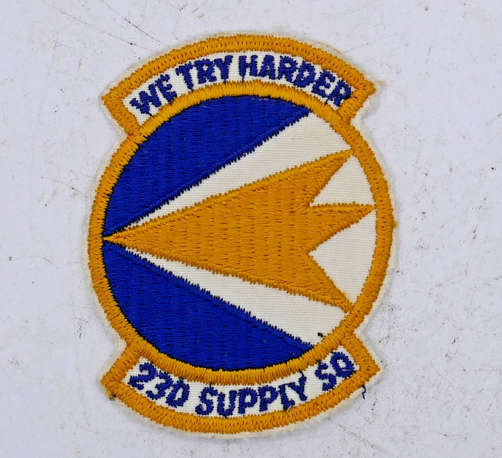 23rd Supply Squadron Color Patch Cut Edge England AFB LA