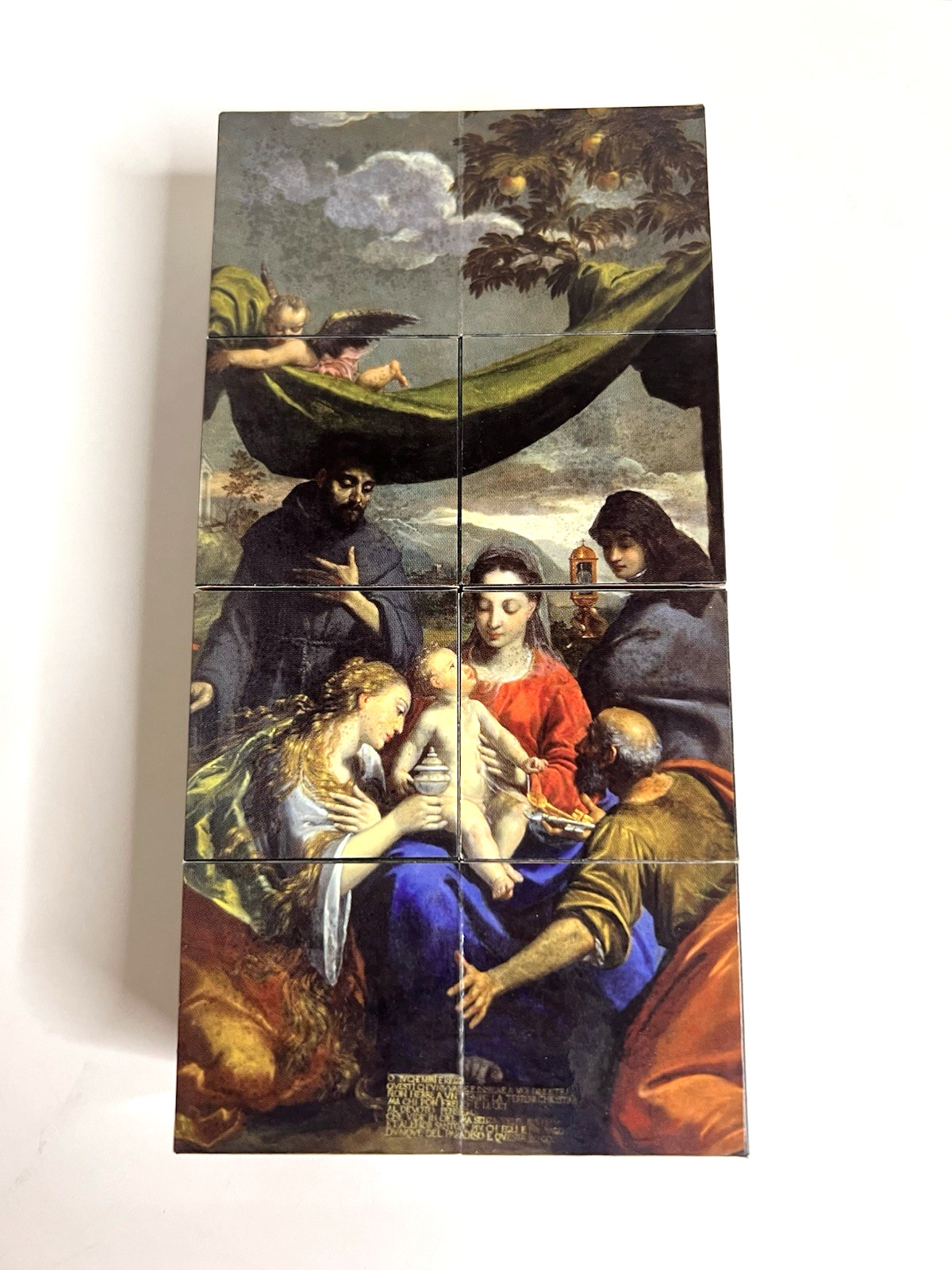 Madonna & Child Art Cube Collection Museum of Fine Arts Houston with Booklet