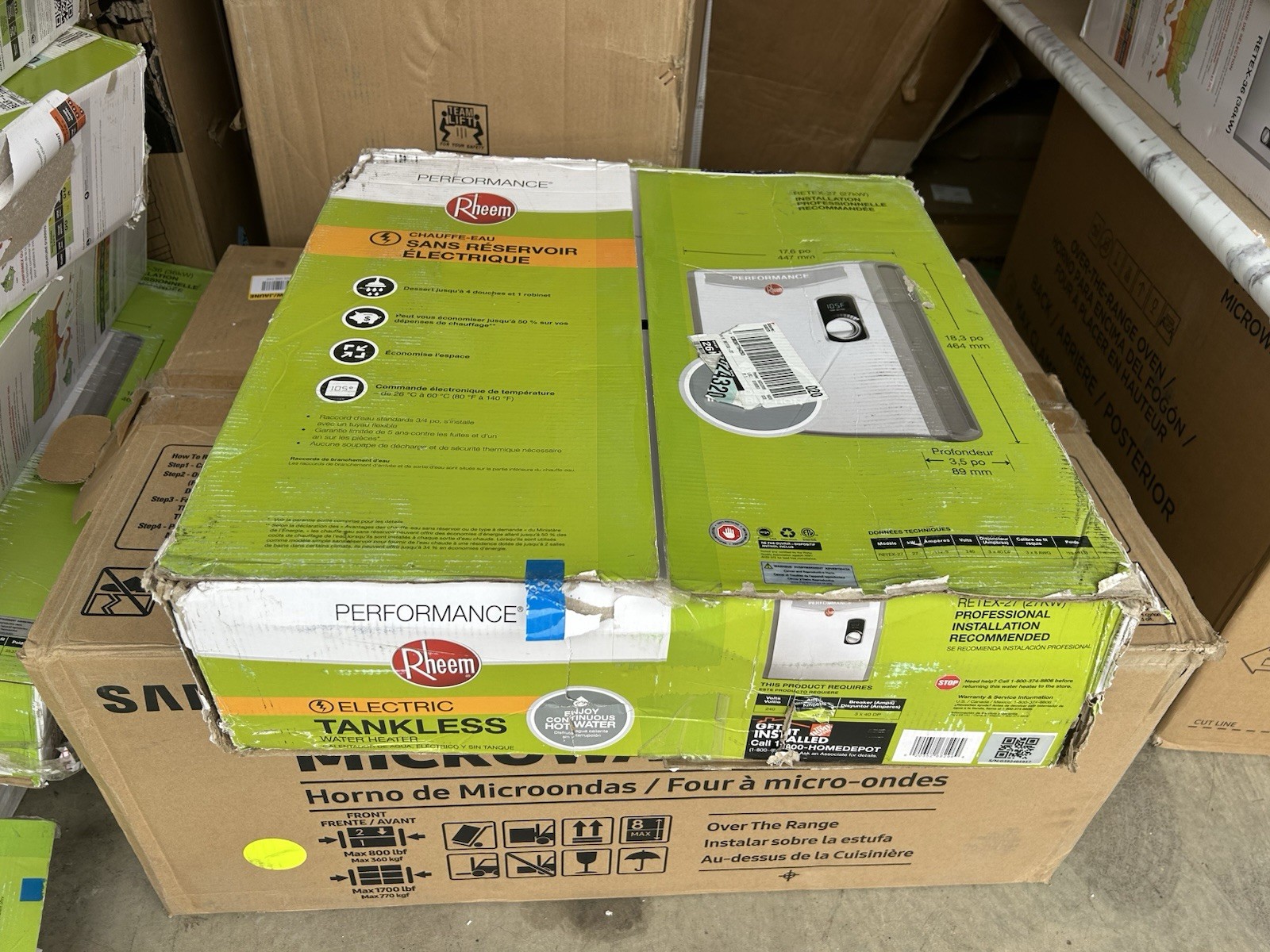 Rheem RETEX-27 Electric Tankless Water Heater