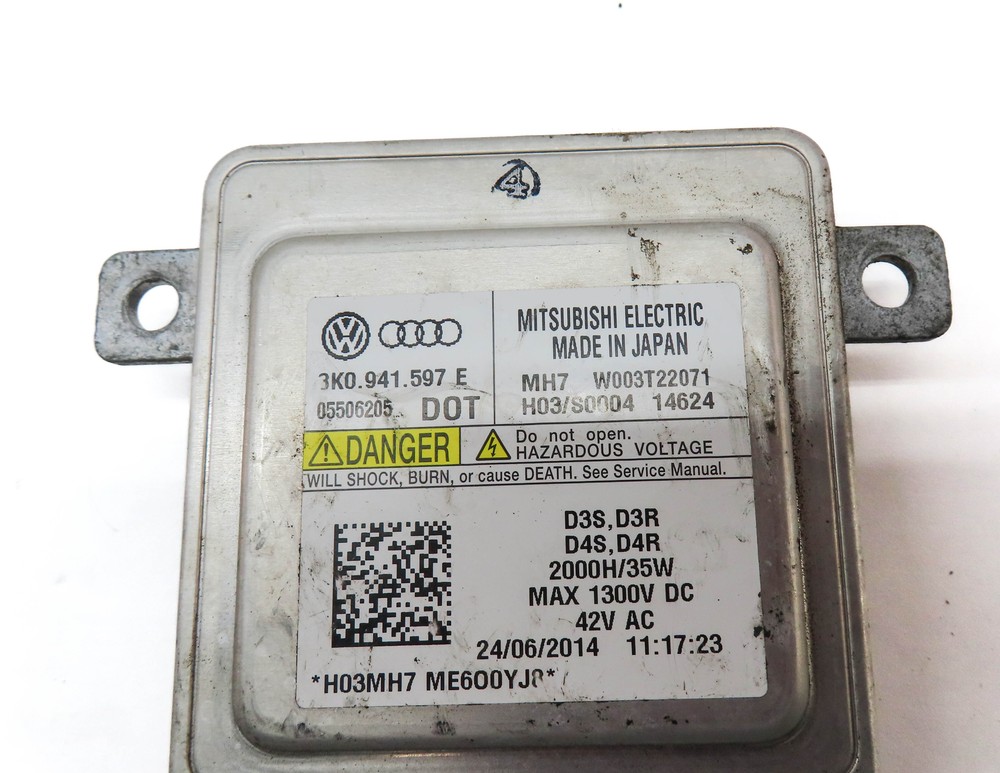 2015 AUDI Q3 SUV (8U) FRONT LEFT DRIVER HEADLIGHT LAMP CONTROL MODULE SET/2