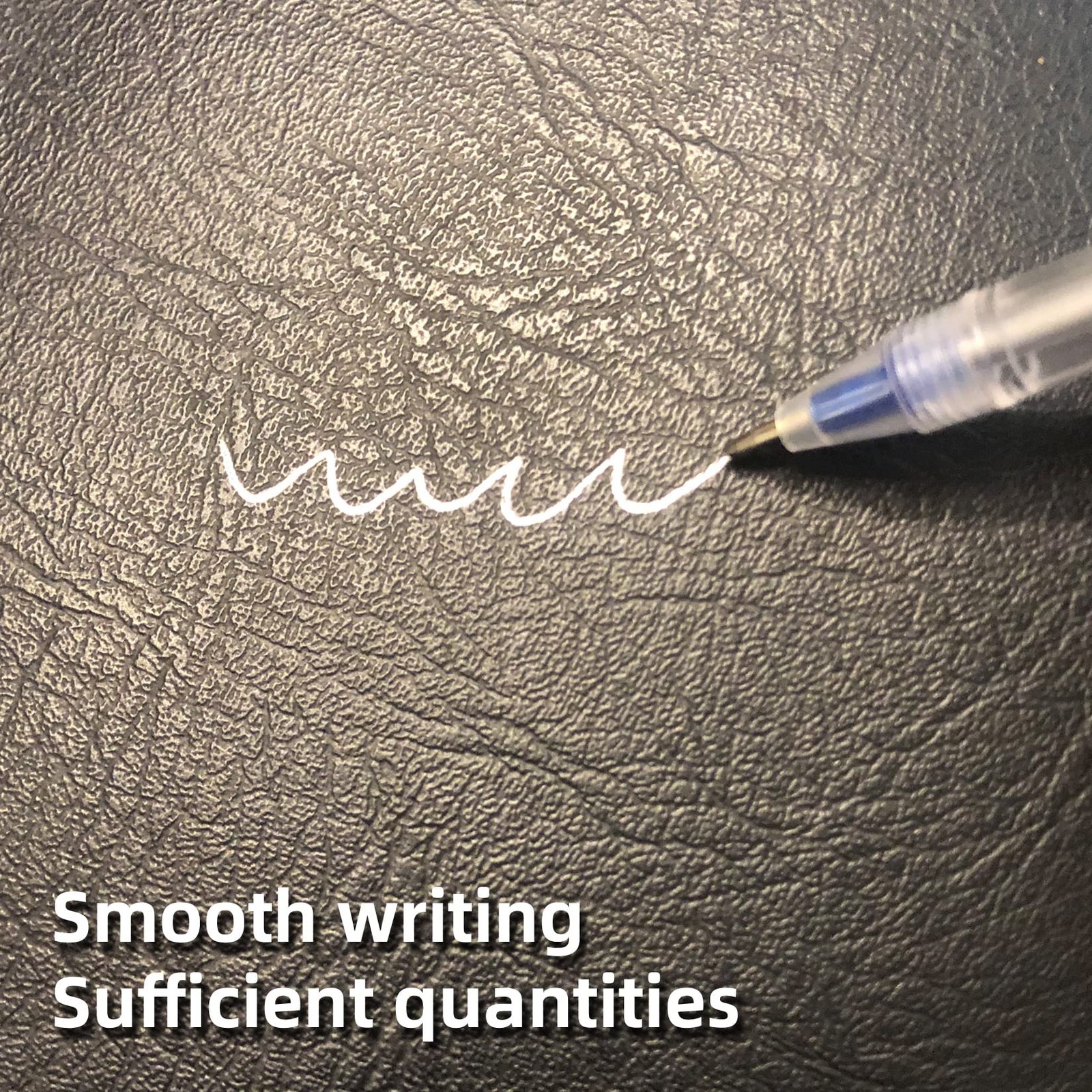 54 Pcs Leather Marking Pen Silver Fabric Markers Pen Set, 4 Pcs Pen Barrel wi...