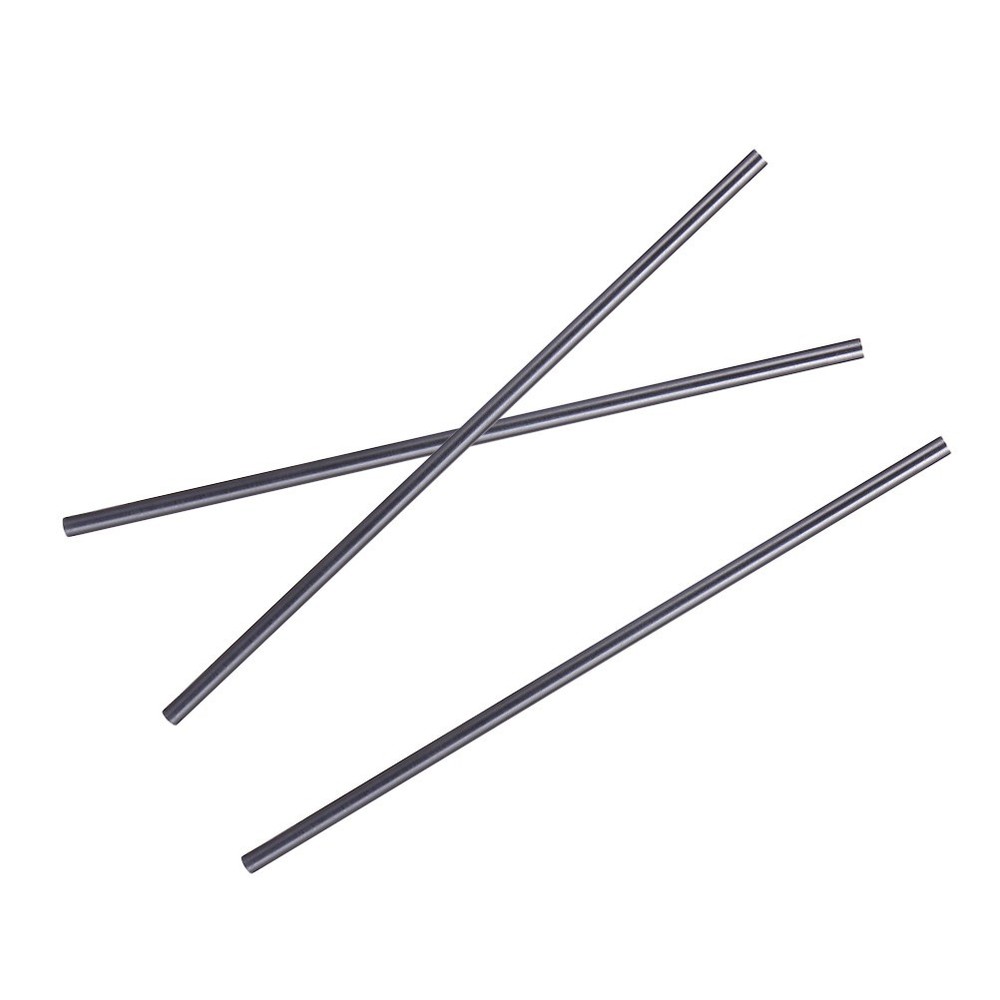 3Pcs Graphite Stirring Rods High Purity Graphite Stick for Casting and Mixing