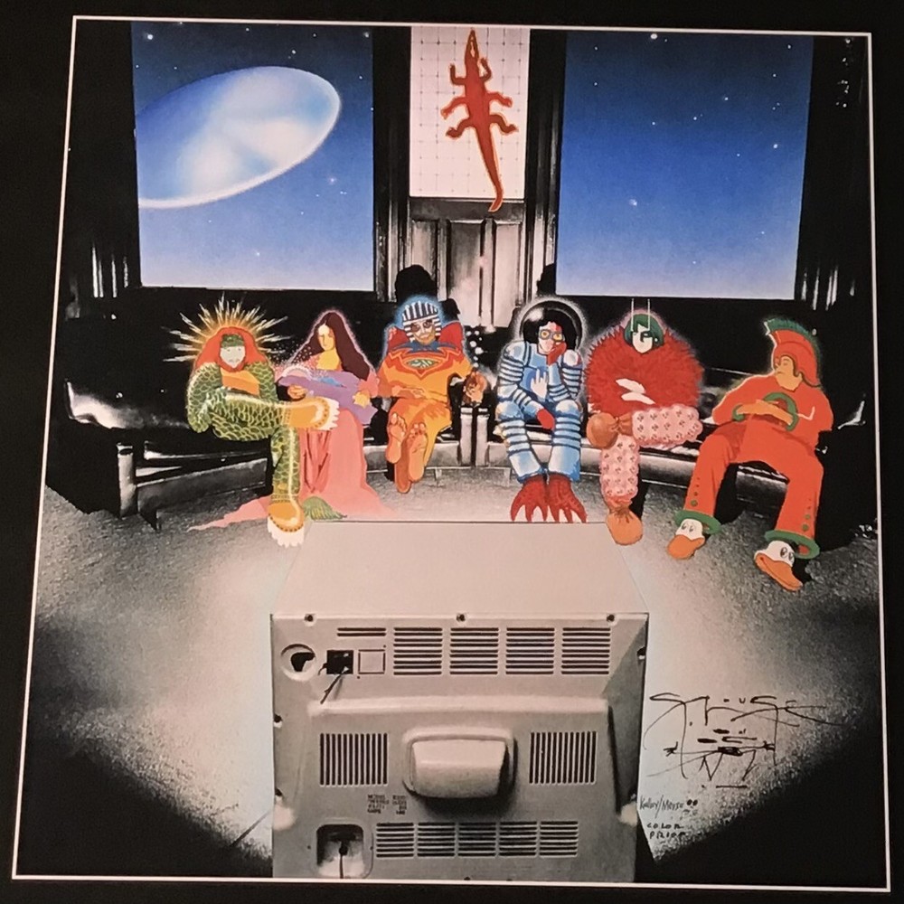 BLOTTER ART ORIGINAL TEST RUN SIGNED & NUMBERED By STANLEY MOUSE ONLY 100