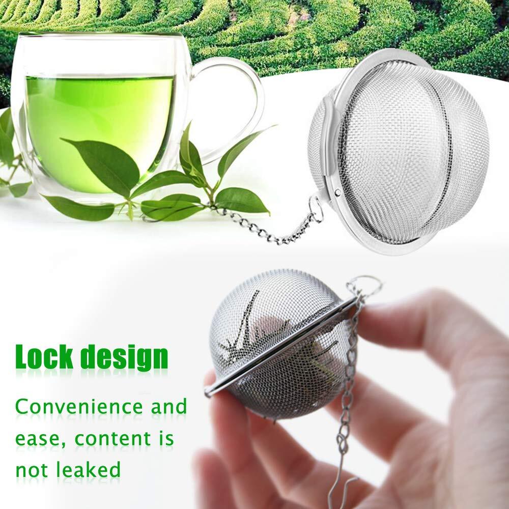 Tea Steeper, 2Pcs Mesh Tea Infuser Premium Tea Filter Tea Interval Diffuser