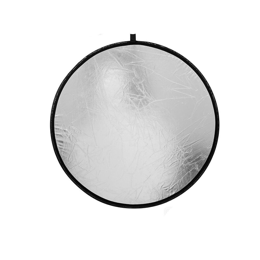 1PCS 30cm Round Reflector Handheld Multi-folding Light Plate NEW