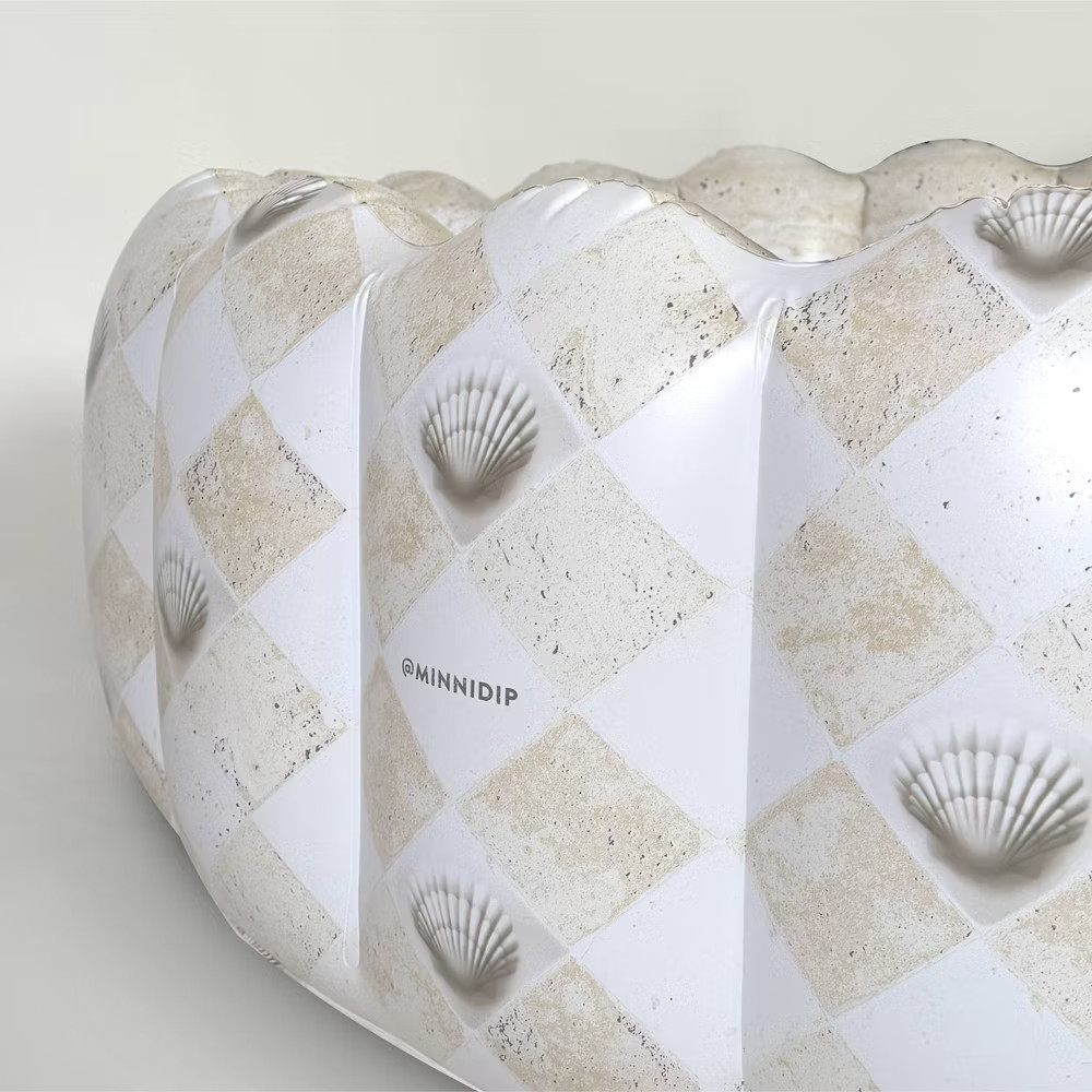 MINNIDIP 66'' x 66'' x 21'' Exclusive Resort Collection Tufted Pool 125