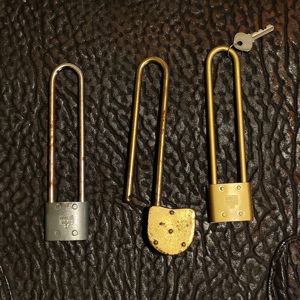 Antique Padlocks Vintage Slaymaker Rustproof Key Fits