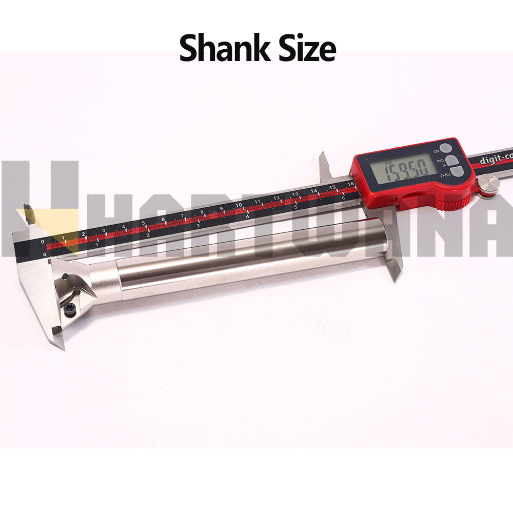 60 Degrees Dovetail Milling Cutter Holder 20mm 3 Flutes DCMT110204 Inserts