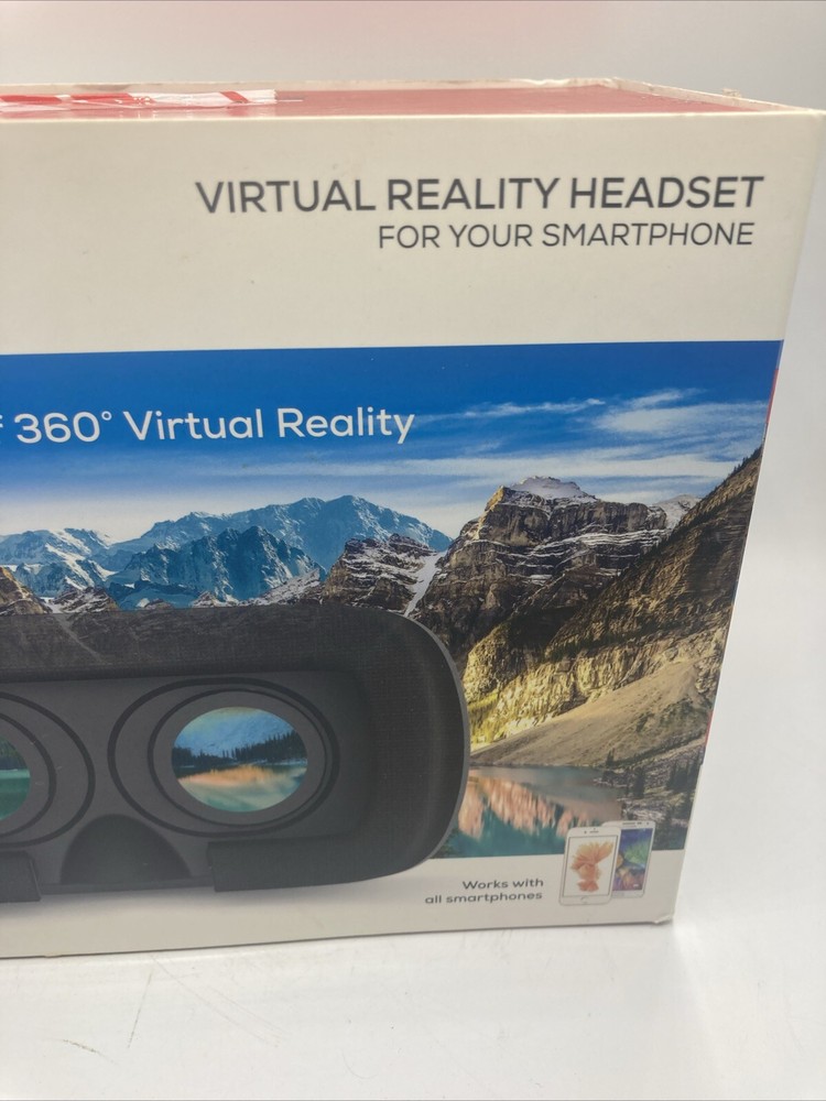 EVO NEXT VR Virtual Reality Headset Smartphone MI-VRH01-101 Android & iPhone NEW