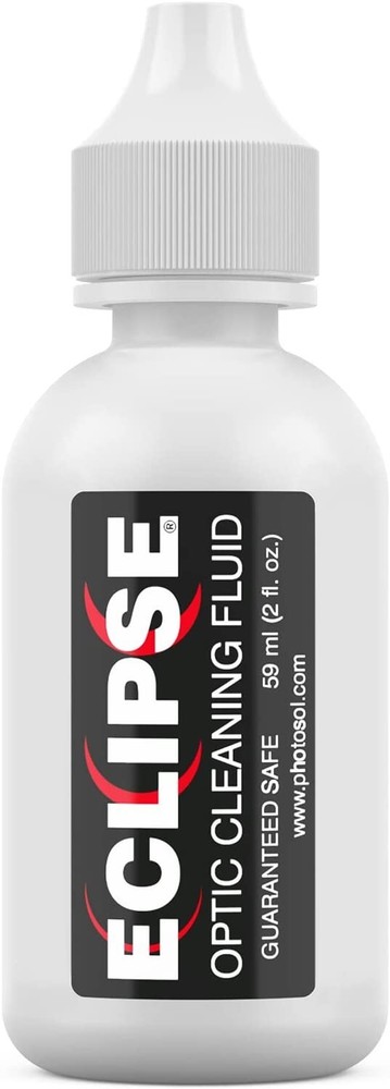 Eclipse Optic Cleaning Solution - Camera Lens & Digital Sensor Cleaner Fluid 2oz