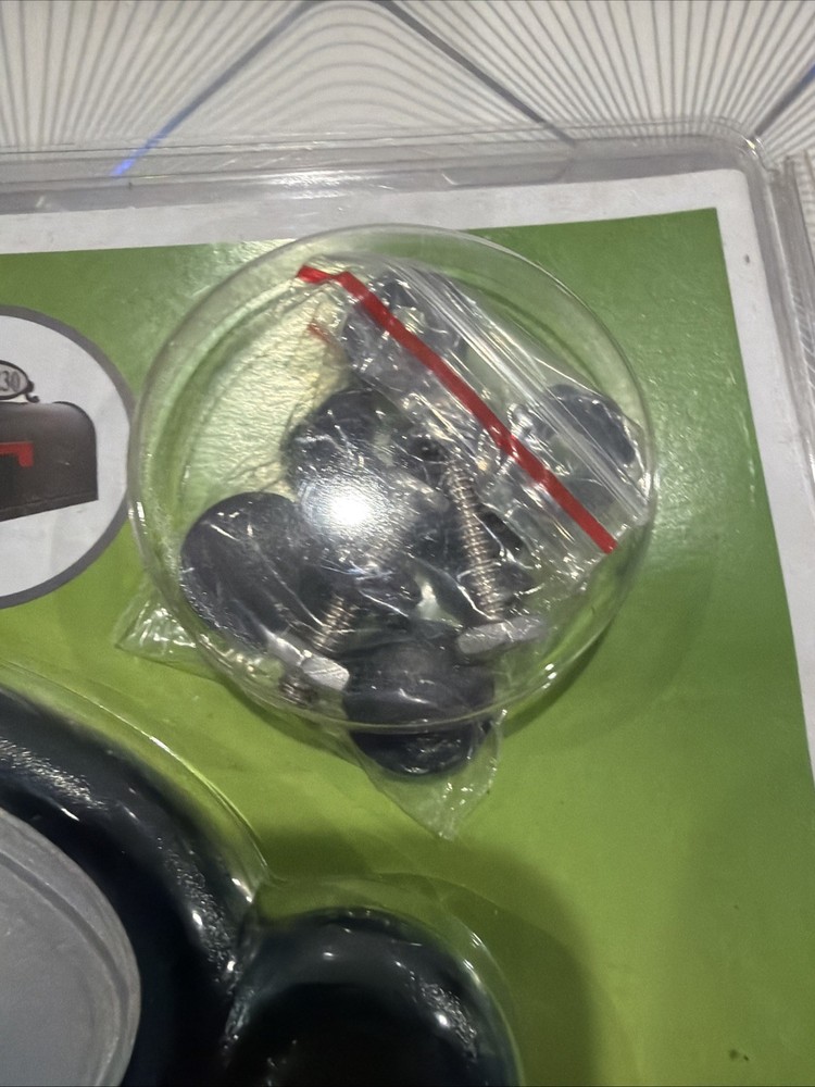 Gibraltar Mailboxes Black Mailbox Address Plaque