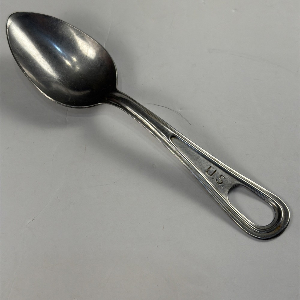 ORIGINAL WWII US ARMY MESS KIT SPOON UTENSIL