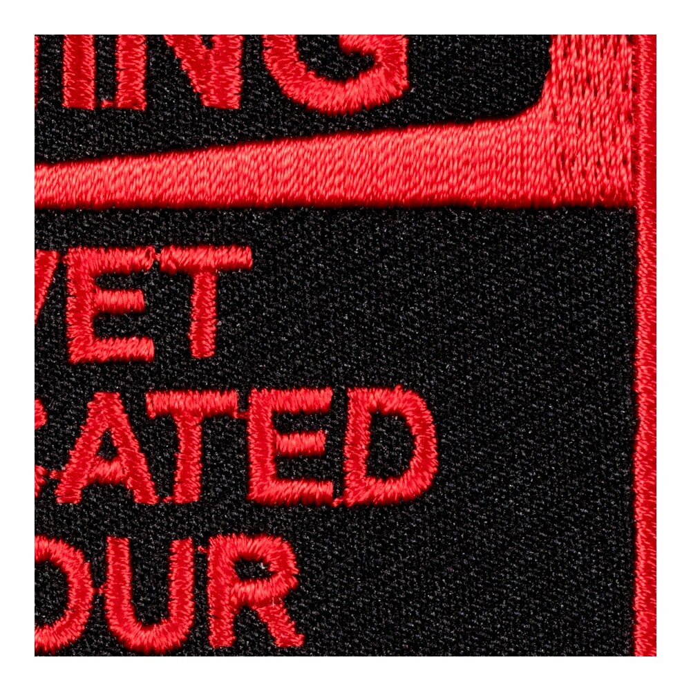 Warning This Vet Is Medicated Patch, Veteran Patches