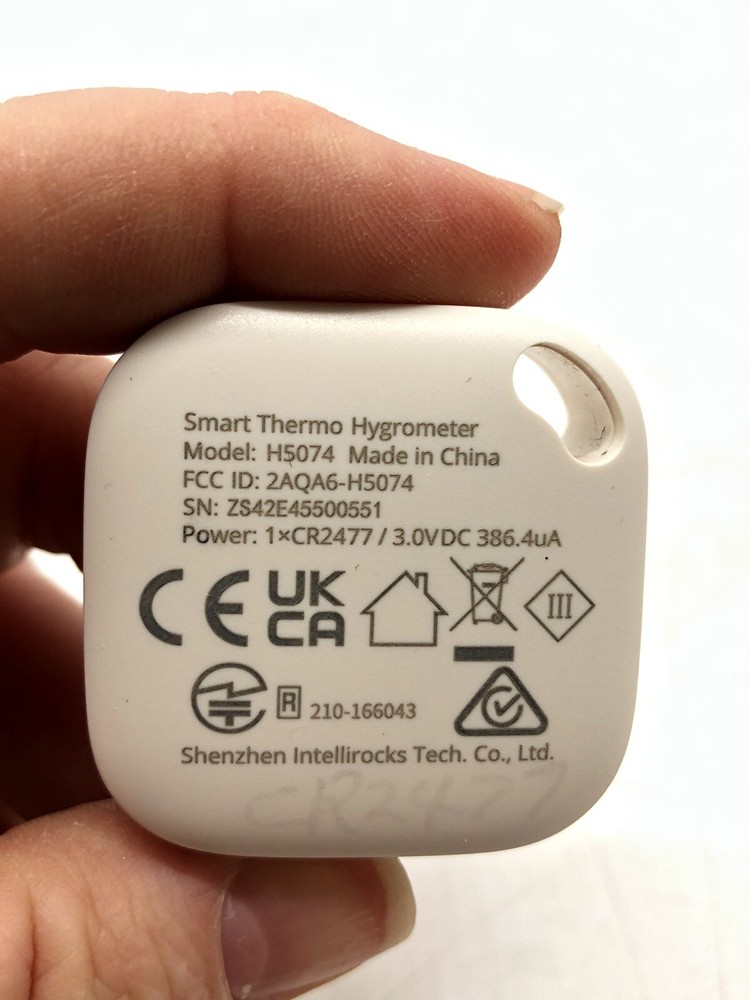 Govee Hygrometer Thermometer, Wireless Thermometer, Mini Bluetooth Humidity