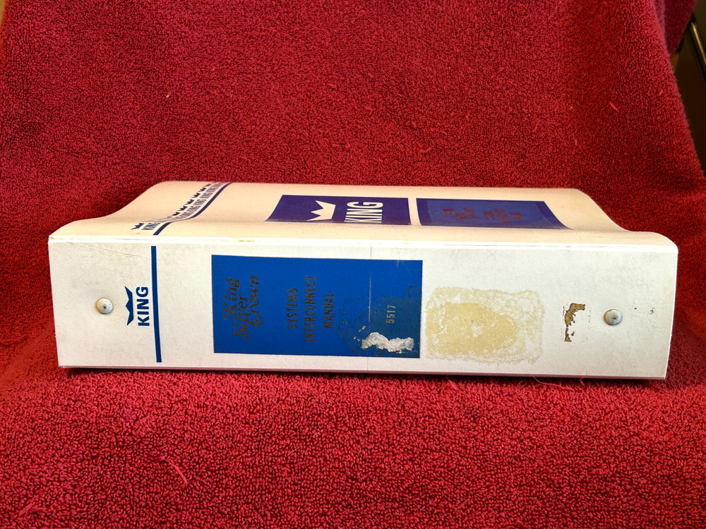 KING SILVER CROWN SYSTEMS INTERCONNECT MANUAL P/N 006-5517-00