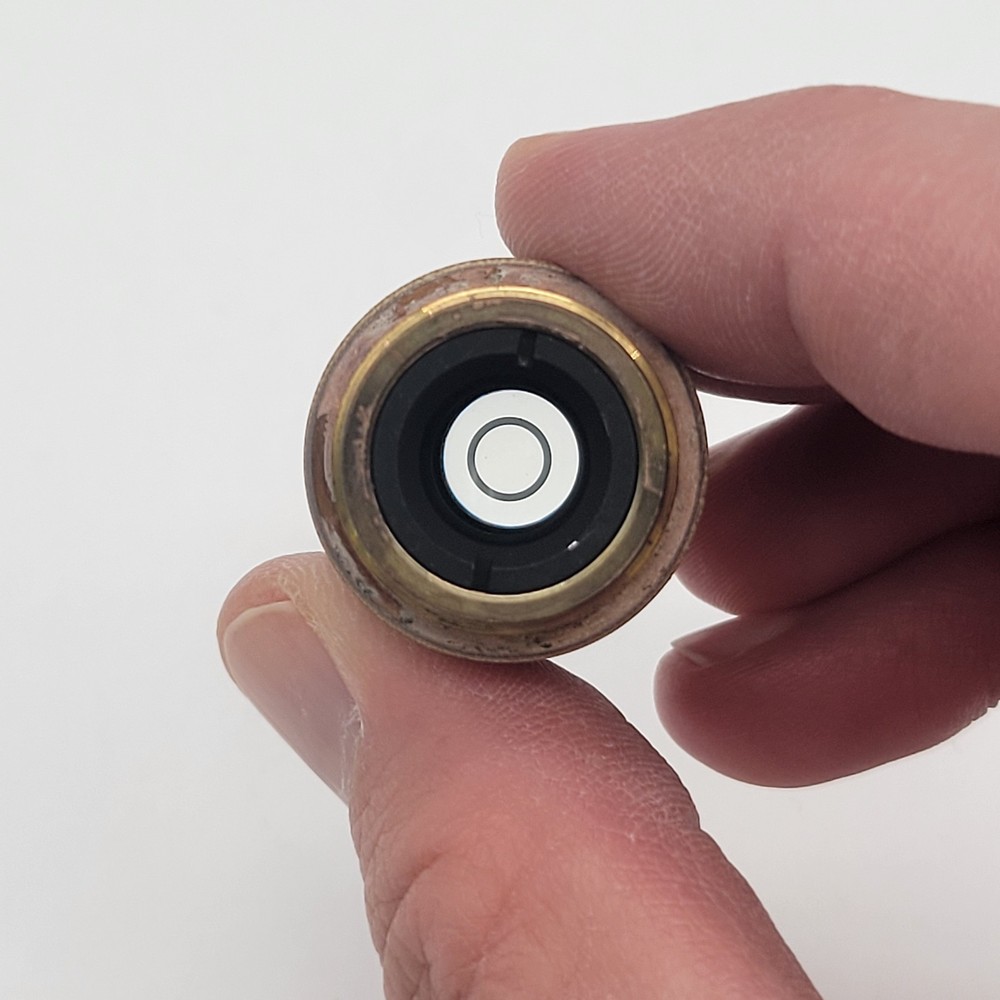 Olympus Microscope Objective Plan 10x Ph1 Phase Contrast