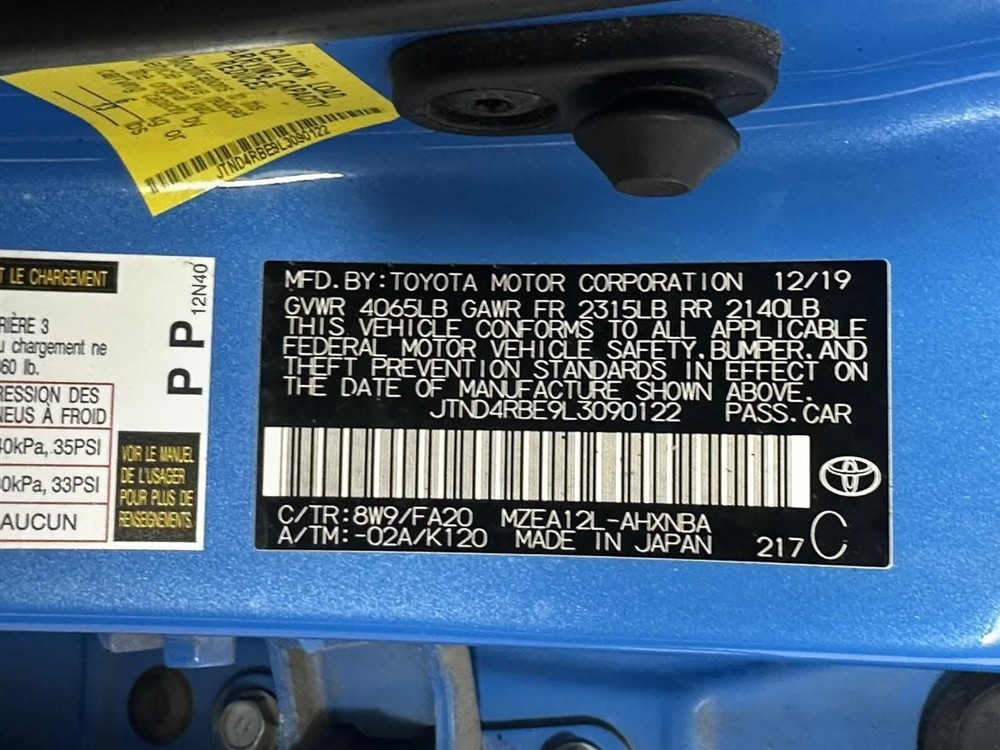 Camera/Projector Hatchback Camera Front Fits 19-25 COROLLA 2820160