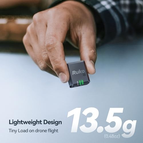 Lightweight GPS Tracker for Drones, FAA Compliant Remote ID Module, 3-Hour Batte