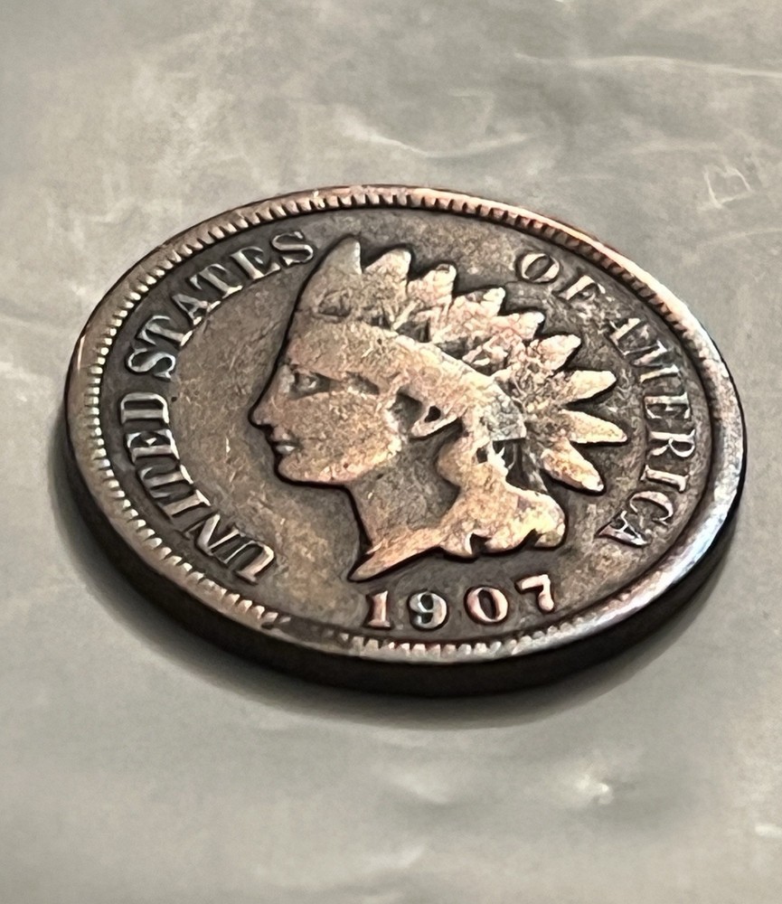 1907 Indian Head Cent VG BN242