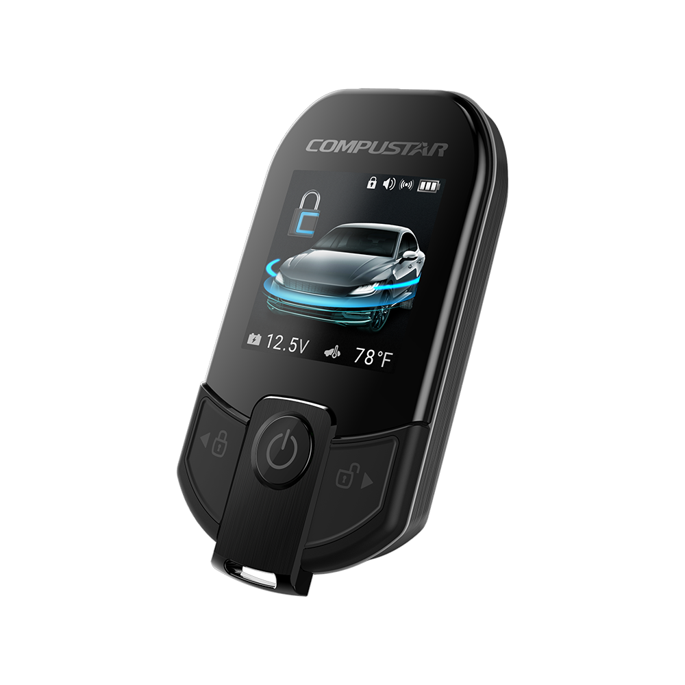 Compustar 2WT13R-SF 2-Way LCD Remote - 3 Mile Range