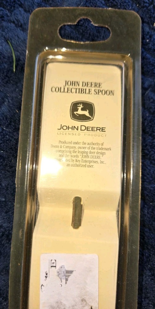 John Deere Stainless Spoon In Packaging