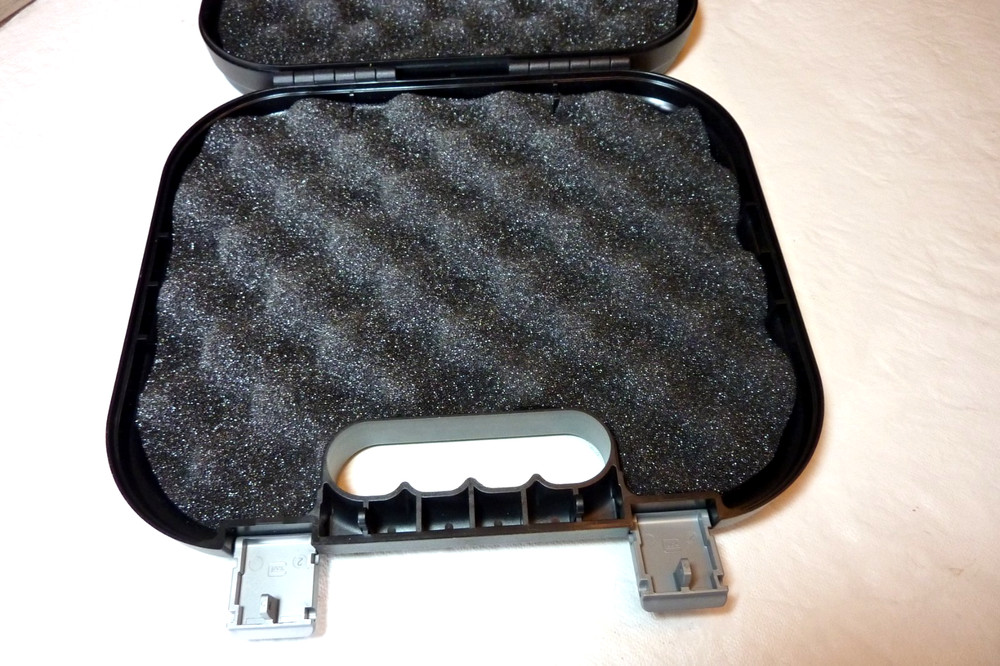 Glock OEM Pistol Case With Logo and Eggshell Foam Black