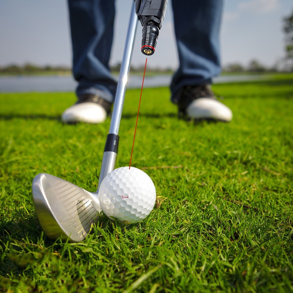 Golf Putter Laser Pointer Sight Aim Putting Line Aids Improve Practice Training