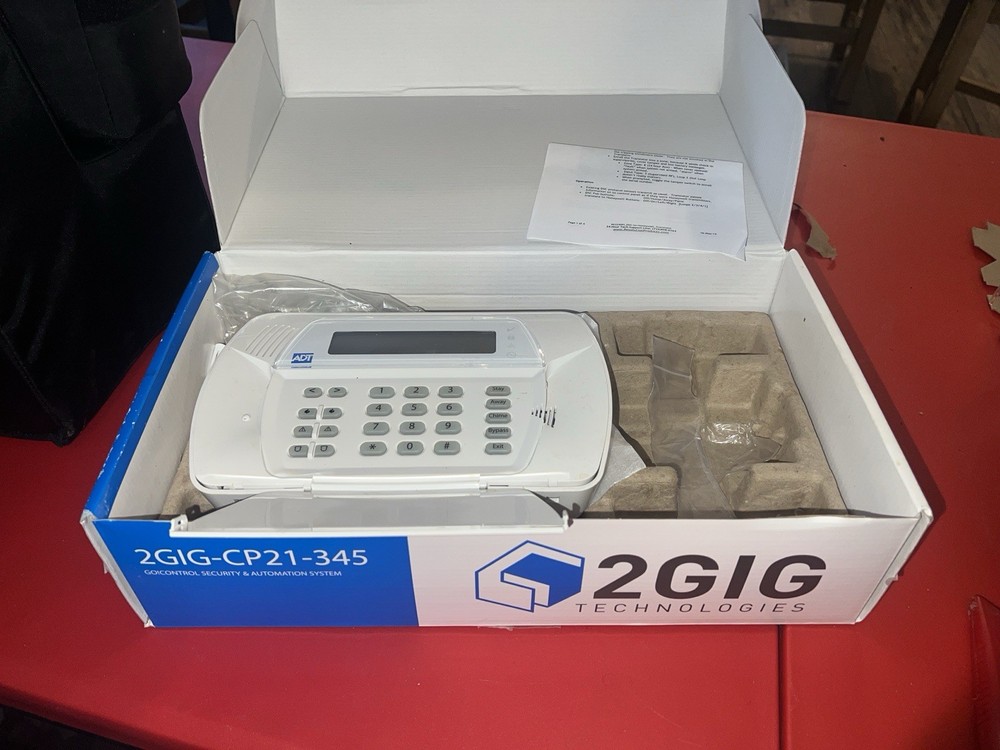 Ñ 2GIG-CP21-345 Security & Automation Control Panel Keypad