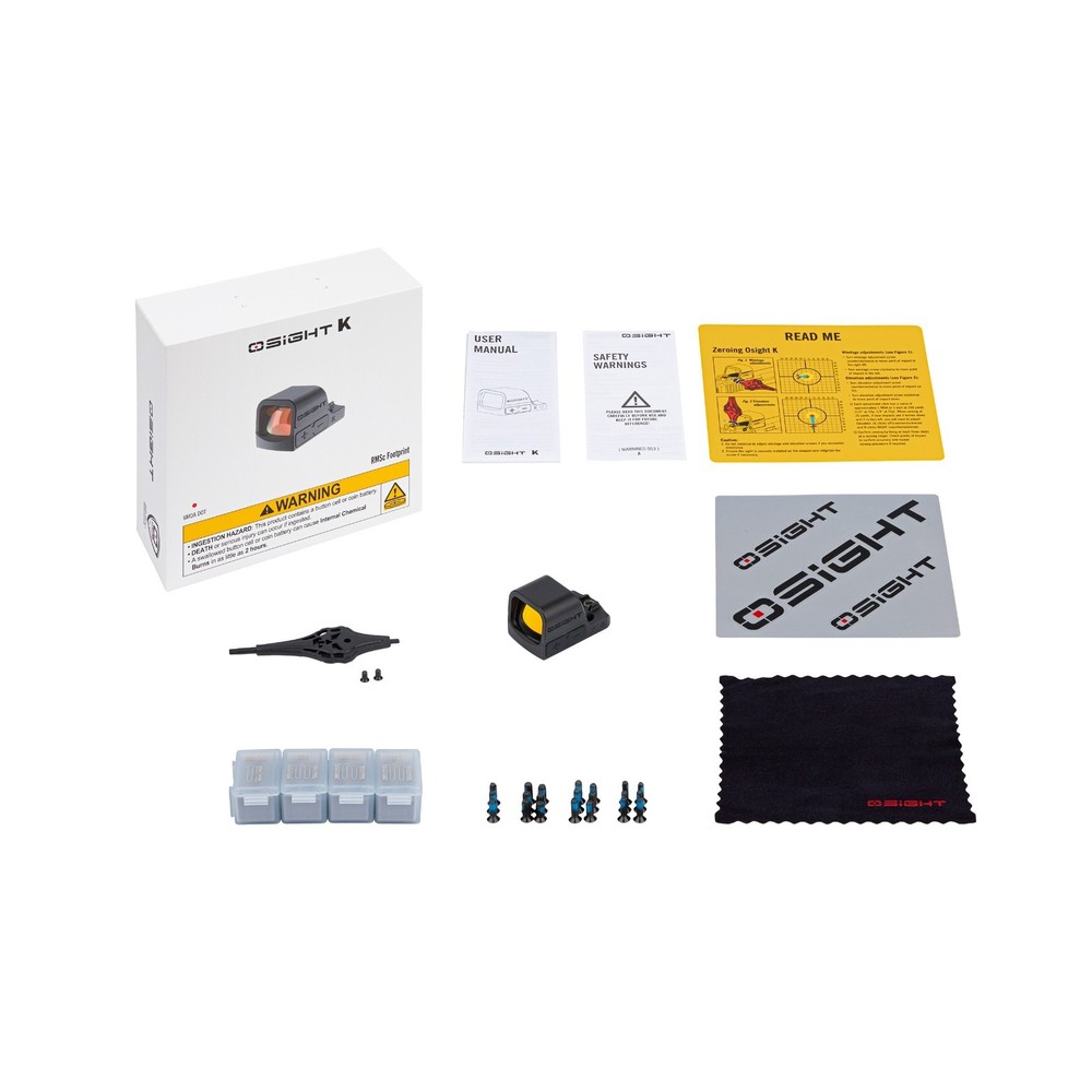 Olight Osight K Open Reflex Optic w/Replaceable Side-Loading Battery