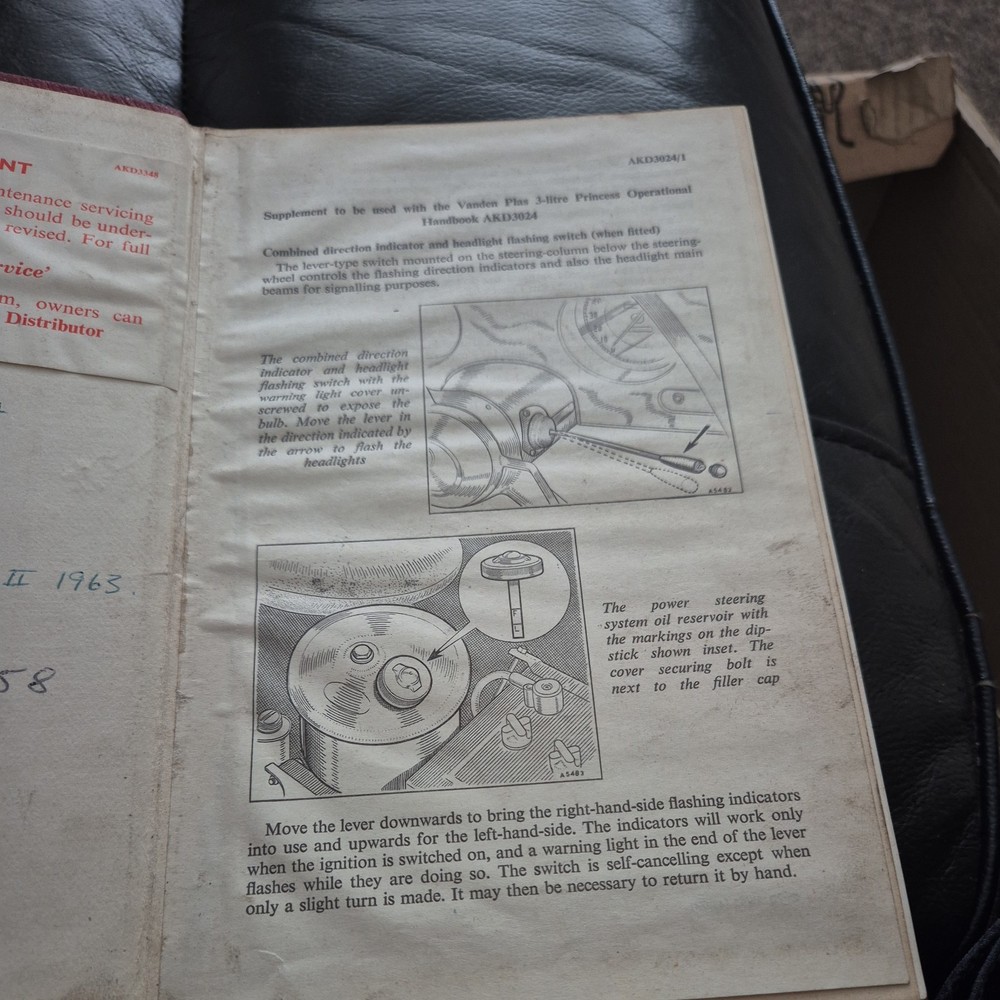 3 Litre princess (mk 2) 1923 Operational Handbook