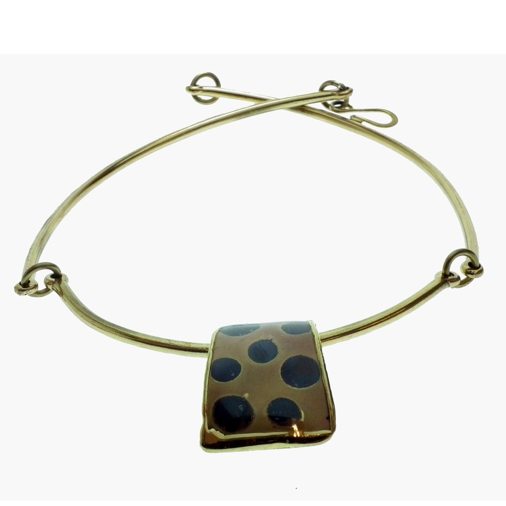 Necklet Bangle & Ear Rings Creative Copper Hand Made (162)