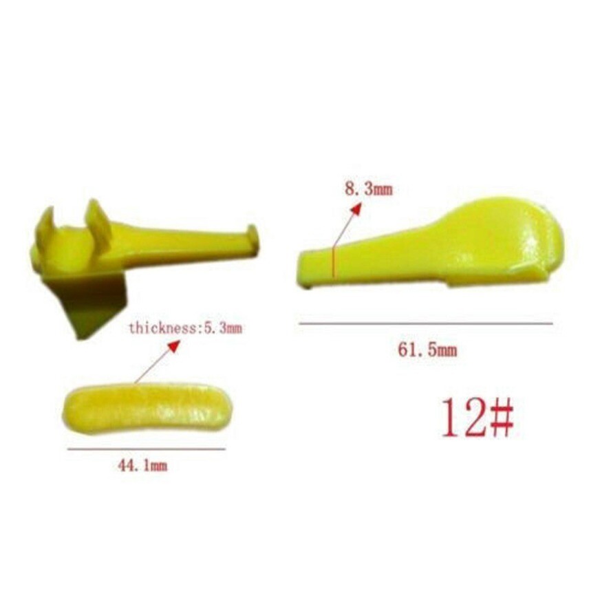 20PC Tire Changer Machine Mount Demount Duck Head Insert Rim Protector 12#