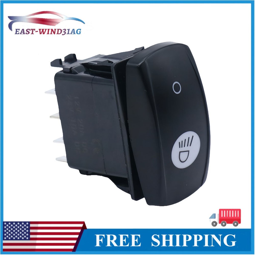 For John Deere 310J 310SJ 315SJ 710J Work Light Toggle Switch