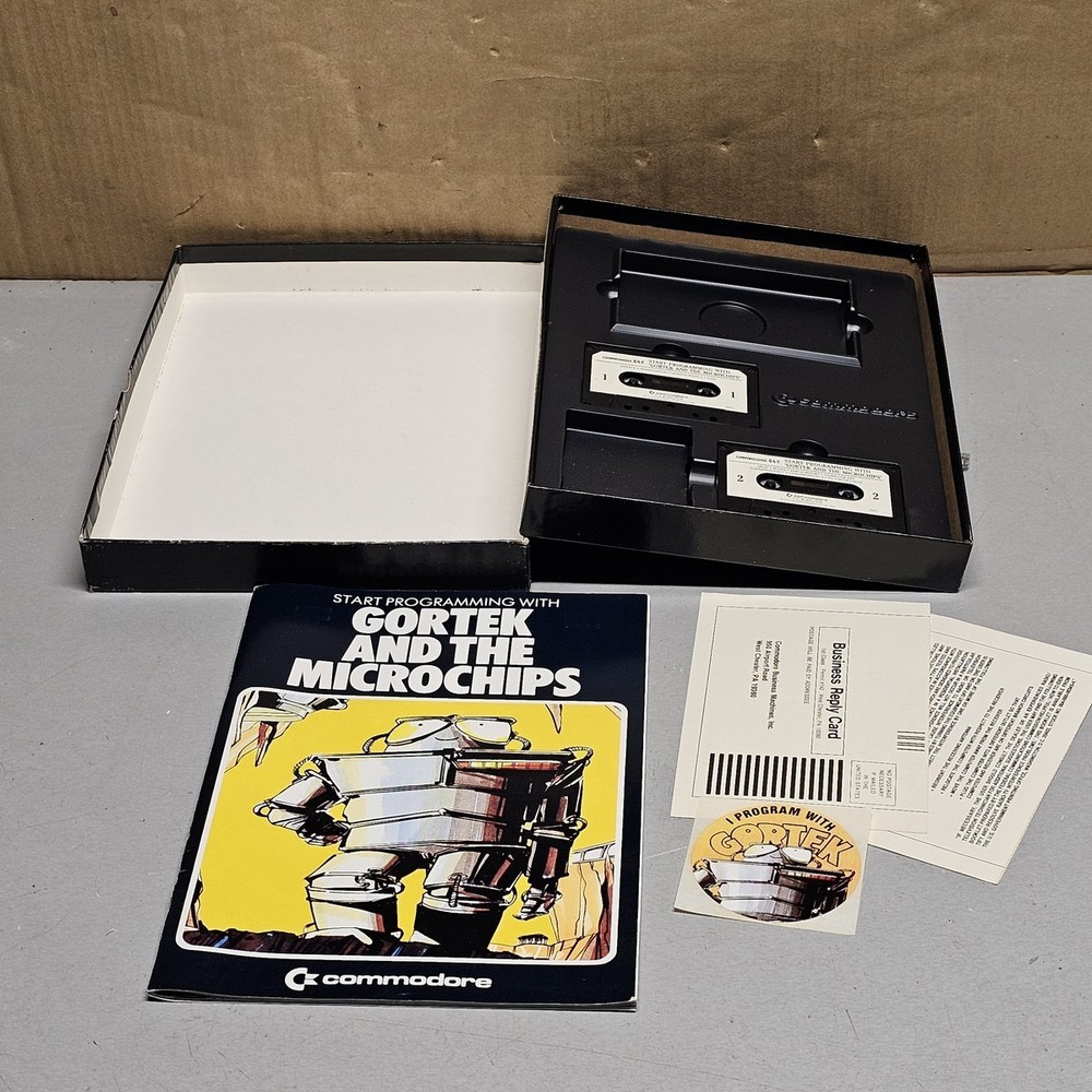 Start Programming with Gortek and the Microchips Commodore 64 Educational Softwa
