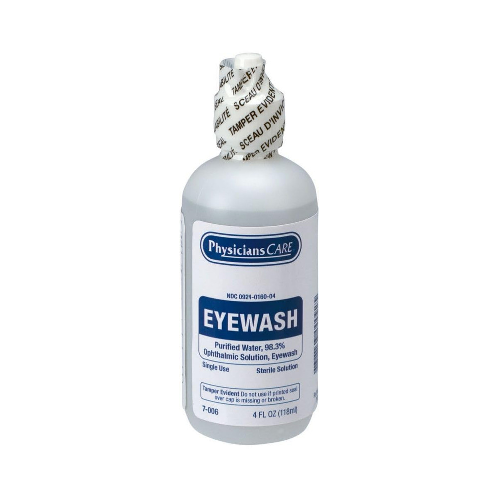 by First Aid Only 7-006 Eye Wash Solution, 4 Oz Bottle