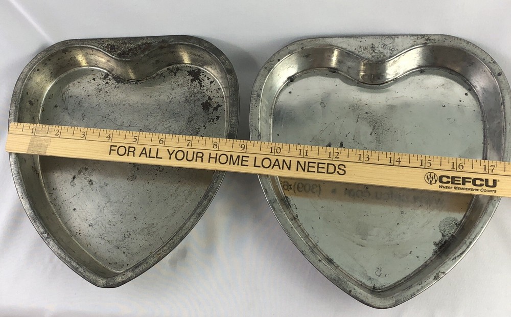 Heart Shaped Cake Pans Valentine’s Day, Bakeware Bake King