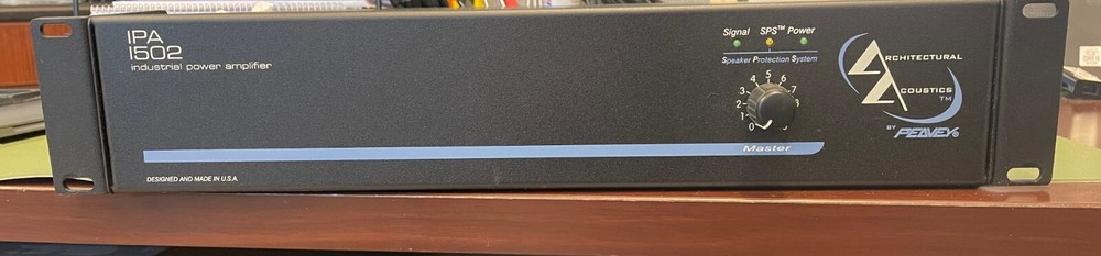 Balanced IPA 1502 Industrial power amp USED