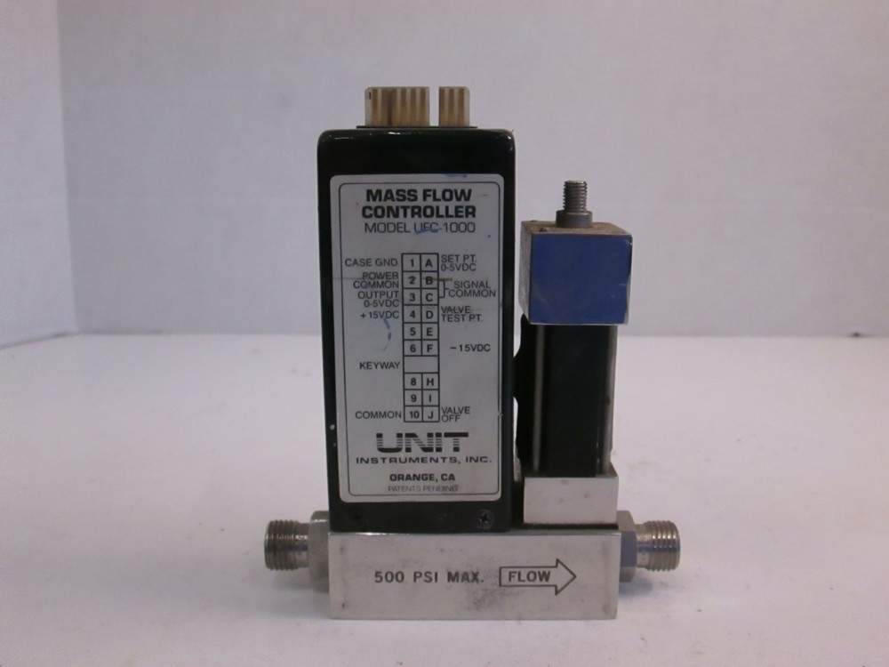 Unit UFC-1000 Mass Flow Controller MFC, H2, 5 SLM