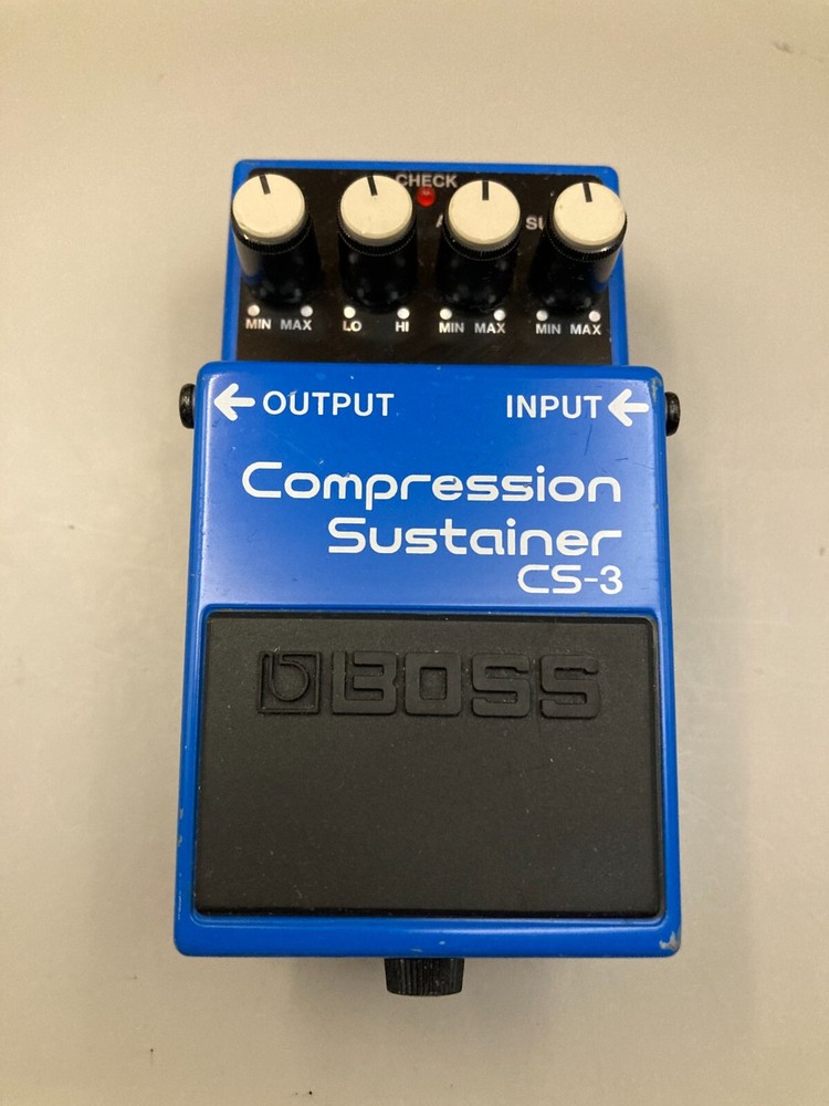 BOSS CS-3 Compression Sustainer Effects Pedal Tested Working