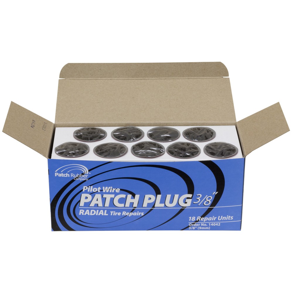 Patch Rubber Company 3/8-Inch Pilot Wire Patch Plugs for Tire Tread Punctures