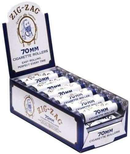 ZIG-ZAG Roller Machine 70mm Size (12-Pack) Herb Roller Machine Cigarette Roller