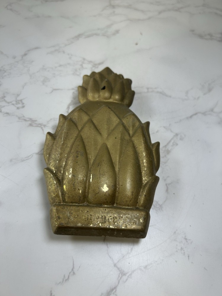 Vintage Solid Brass Pineapple Door Knocker