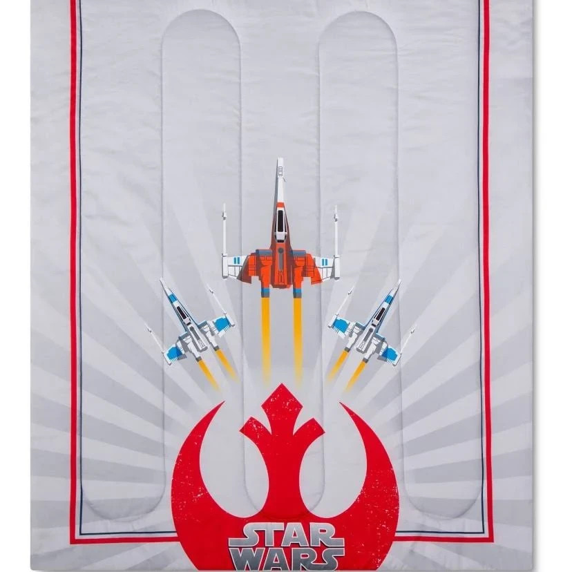 Disney Star Wars "Fly Boy" Twin Comforter ~ Grey