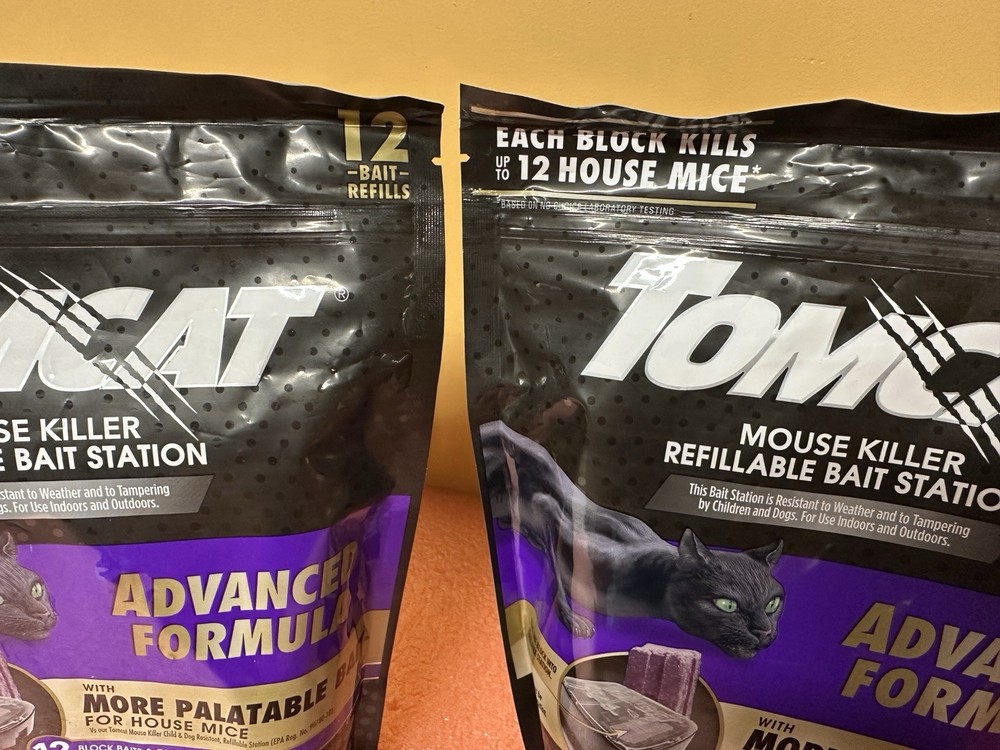 Tomcat Advanced Brand Mouse Bait with Refillable Station -** NEW