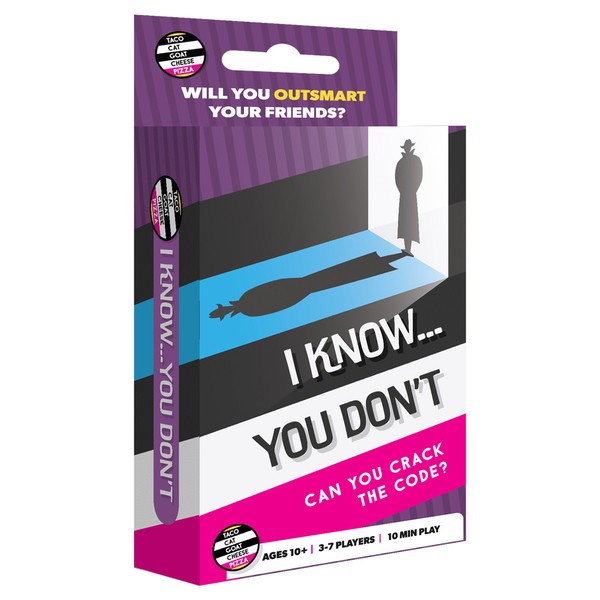 DHG217023 Dolphin Hat Games I Know You Don't