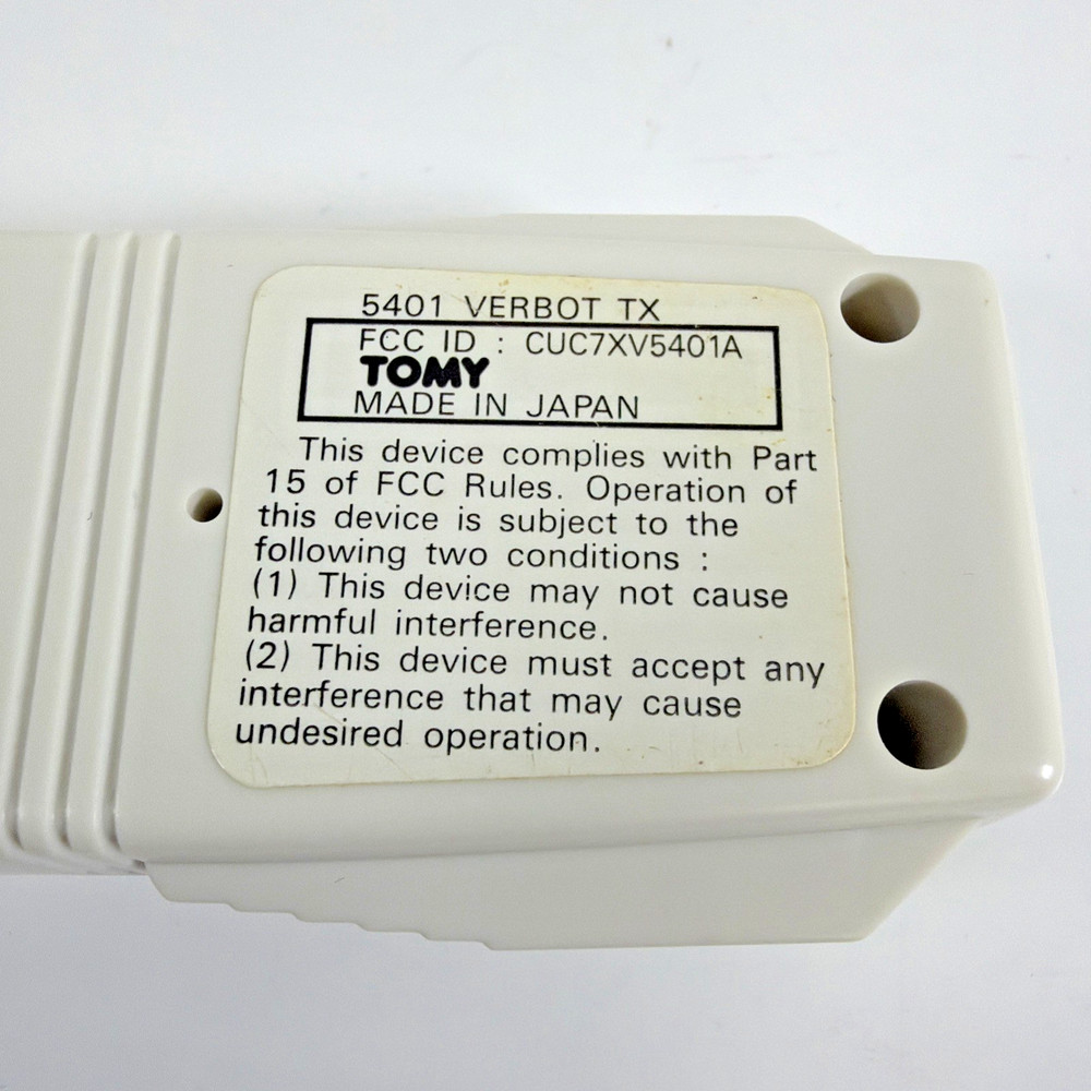 Tomy Verbot Replacement Remote Control Voice Transmitter