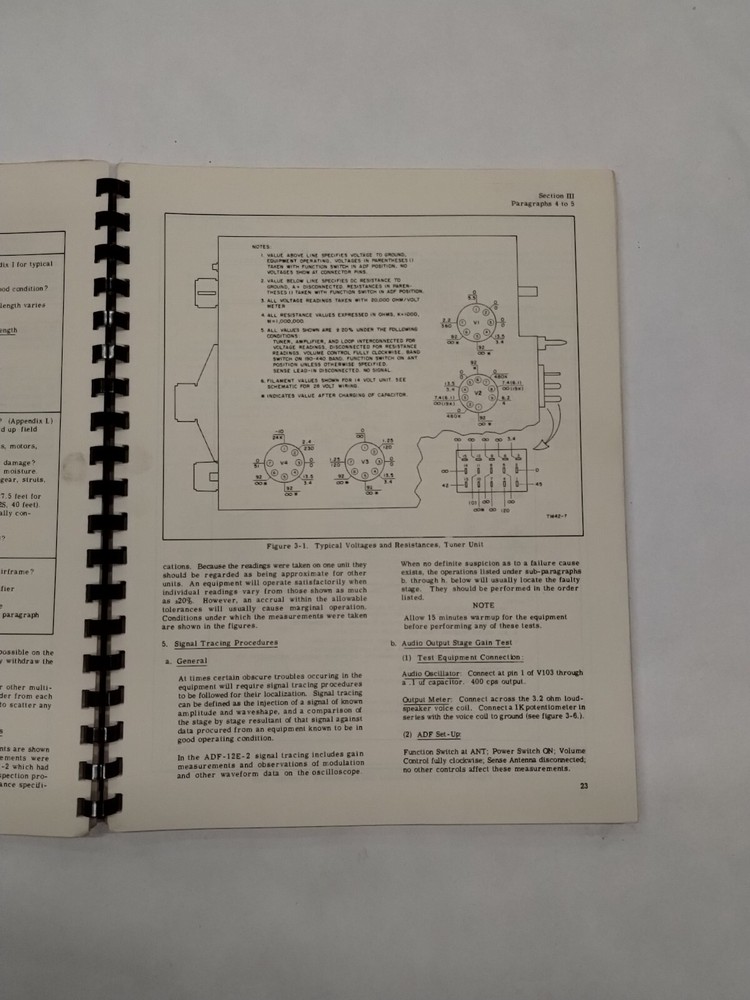 Motorola ADF-12E-2 Automatic Direction Finder Maintenance Manual