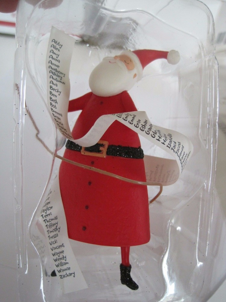 Hallmark Keepsake Ornament Checking It Twice 2010