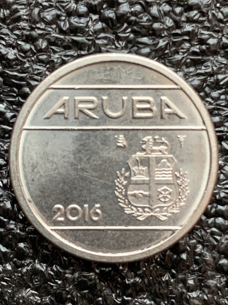 Aruba (Netherlands) 25 Cents KM# 3 2016 ⚜️*️⃣🪙 1077